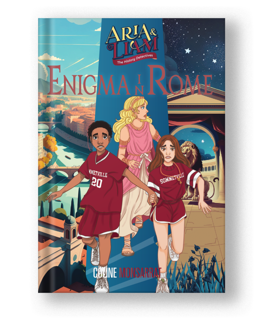 Enigma in Rome, Aria & Liam middle grade book series