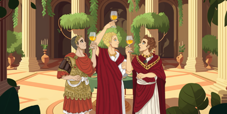 Illustration of Julius Caesar